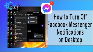 How to Turn off Facebook Messenger Notifications on Desktop Easy Way [upl. by Louls60]