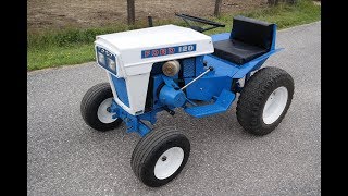 Ford 120 Garden Tractor Restoration Full Start to Finish [upl. by Alten]