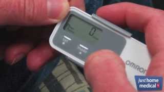 Just Home Medical Omron TriAxis Pedometer [upl. by Anuat607]