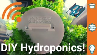 DIY Hydroponic Garden wArduino and IoT [upl. by Aicener]