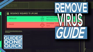 How To Remove The Virus From The Chip In Cyberpunk 2077 [upl. by Khichabia]