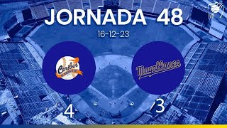 JORNADA 48 RESUMEN Caribes de Anzoátegui vs Navegantes del Magallanes  161223 [upl. by Llerot510]