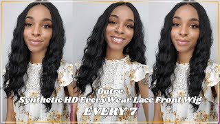 Glamourtress  Outre Synthetic HD EveryWear Lace Front Wig  EVERY 7 [upl. by Enaamuj]