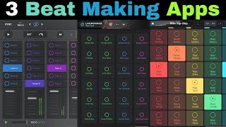 3 Beginnerfriendly Beat Making Apps [upl. by Whiffen561]