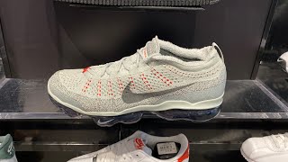 Nike Air VaporMax 2013 Flyknit Light SilverSmoke GreyPicante Red  Style Code DV1678013 [upl. by Garrard]