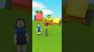 Will Hulk Fall Help Him Balance and Transform  Roblox 3D [upl. by Socin939]