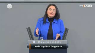 BSW Sevim Dagdelen Bundestag 270924 Zur Syrienpolitik [upl. by Irotal]