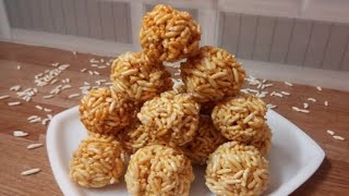 How to make Maramaralu Laddu  మరమరాల ఉండలు  Madhuri [upl. by Enyala]