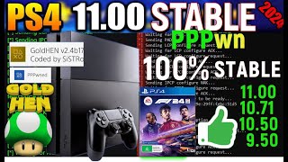 Jailbreak PS4 on 1100  100 Stable  Newest GoldHen  Multi Loader [upl. by Kcaj]