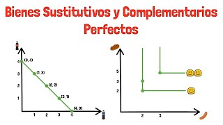 Bienes SUSTITUTIVOS y COMPLEMENTARIOS perfectos  Explicado para principiantes [upl. by Myk925]