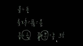 Kesirlerde Bölme İşlemi Aritmetik  Kesirler [upl. by Hosfmann]