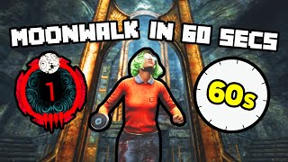 How To Moonwalk In 60 Seconds Tutorial  Dead By Daylight [upl. by Gagnon]