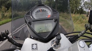 Suzuki SV1000 reviewampsoundamp acceleration 0230 kmh [upl. by Jeni538]