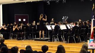 Highlights from Disney Frozen performed by Crownover Middle School Symphonic Band [upl. by Asserat]