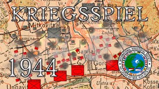 WW2 Kriegsspiel  Marienburg Line 1944  Open Saturday IKS [upl. by Reppart]