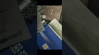 SBI BPCL Octane Credit Card Unboxing 🥳 [upl. by Odlanra]