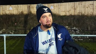 INTERVIEW  Bodle Reacts To Wombwell Victory [upl. by Ephram848]