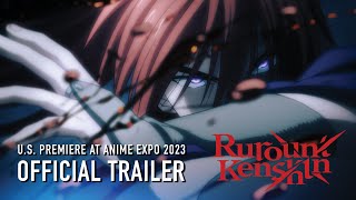 Rurouni Kenshin  US PREMIERE AT ANIME EXPO 2023 [upl. by Hareenum]