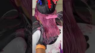 Como realizar una decoloración para un diseño de cabello en dos tonos [upl. by Seema]