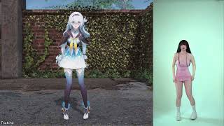 MMD QuickMagic AI Motion Capture Test [upl. by Hilleary]