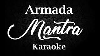 ARMADA  MANTRA  KARAOKE POP INDONESIA TANPA VOKAL  LIRIK [upl. by Odnomyar572]