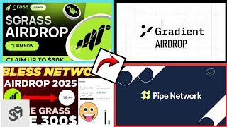 GRASS AIRDROP HOW TO WITHDRAW  BLESS NETWORK PIPE AND GRADIENT KIWI BROWSER EXTENSION TAMIL [upl. by Aiuqat]