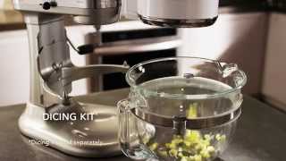 Stand Mixer Food Processor Attachment  KitchenAid [upl. by Ennairac953]