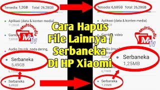 Cara Hapus File Lainnya  Serbaneka Di HP Xiaomi [upl. by Hawkie]