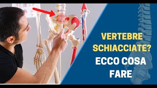 Hai uno SCHIACCIAMENTO delle VERTEBRE Ecco cosa puoi fare [upl. by Aihseit868]