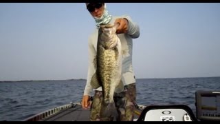 How to Catch Bass in Deep Water [upl. by Hgielak943]