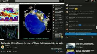 dutchsinse Live Stream 24 hours of 3D Global Earthquake Activity [upl. by Earleen]