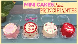 🍰MINI PASTELES PASO A PASO 🍰 Idea de San Valentin Haz negocio [upl. by Luy714]