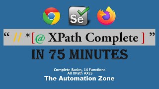 Complete Xpath from Basic to Advance  14 Xpath Function  All Xpath AXES  Xpath tutorial [upl. by Jacquet]