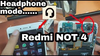 Redmi Note 4 Headphone Mode How To fix Apptech [upl. by Lezned]