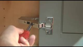 Inset Cabinet Door Concealed Hinge Adjustment Guide by Dura Supreme Cabinetry [upl. by Mellitz]