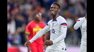 Folarin Balogun  2023 USMNT Highlights [upl. by Cressler429]