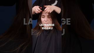 ✂️ La Frange Rideau CAP Coiffure [upl. by Yeung]