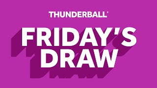 The National Lottery Thunderball draw results from Friday 23 February 2024 [upl. by Acinaj]