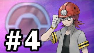 Lets Play Pokemon Platinum  Part 4  Oreburgh Gym Leader Roark [upl. by Seessel]