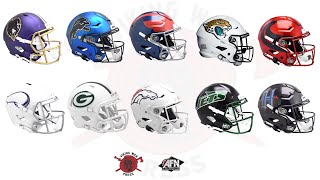 Helmet Rankings – NFL 2024 Alternates [upl. by Mauricio]