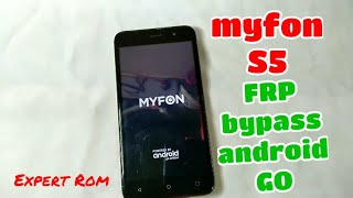 Myfon s5 how to bypass google account android GO [upl. by Mada]