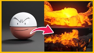 【VFX】初心者向け！爆発 エフェクトの作り方！！  Blender Explosion VFX Tutorial [upl. by Hayman]