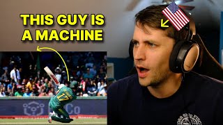 American reacts to AB de Villiers Fastest 100 [upl. by Yole]