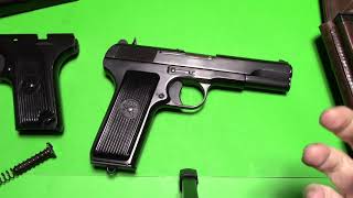 M57 762X25 Yugoslavian Tokarev pistol copy [upl. by Eitirahc]