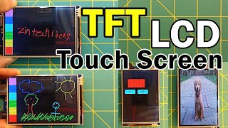 Arduino TFT LCD Touch Screen Tutorial  35 Inch 480x320 TFT LCD SD card and touch [upl. by Barboza]