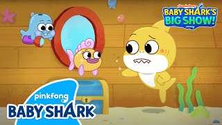 🦈NEW Knock It Off  Baby Sharks Big Show  Nickelodeon x Baby Shark  Baby Shark Official [upl. by Wallraff293]