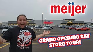 Meijer  Warren OH Grand Opening Day Store Tour [upl. by Levina335]