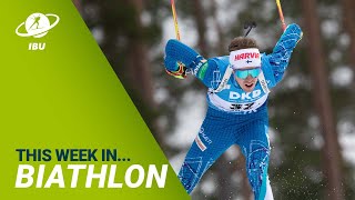 This Week in Biathlon Kontiolahti  Lenzerheide [upl. by Wappes]