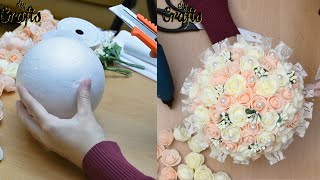 DIY Bridal Flower Bouquet [upl. by Any687]