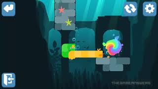 Snakebird Primer Level 53 Walkthrough [upl. by Natika]